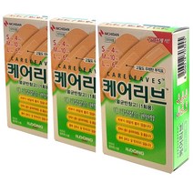 일동) 케어리브 밴드 혼합형 (20매) x 3팩 멸균 반창고