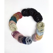 [무배]데일리 헤어끈 100개세트 1+1 헤어끈 200개세트