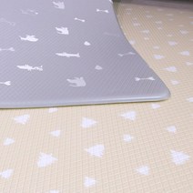 PVC 유아 층간소음 거실매트 놀이방매트 대형, 파인퍼피