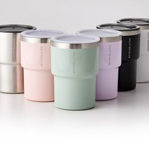 미니텀블러 스텐텀블러 보온 보냉텀블러 콜드컵 350ml, 퍼플