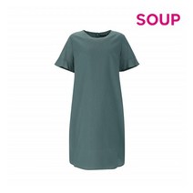 숲 린넨 소매 프릴 원피스(SW5OPTE)
