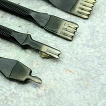 가죽공예 도구 - 세이와 프로 다이아몬드 치즐 *사이즈 날 선택*, 3mm-10날