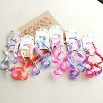 도도앤뉴 여아 유아 유니콘 웨이브 헤어피스