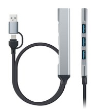 서피스랩탑고 4IN2 꼬리물기 4포트허브/USB3.0, FW591 허브