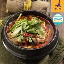 뜨끈한 국물 보양요리 얼큰한 오리탕 오고탕 500g, 1, 본상품선택