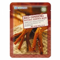 피부 빠르게흡수 3D타입 영양공급 마스크팩 10매 홍삼