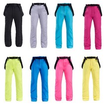 스키 바지 남성과 여성 야외 방풍 방수 따뜻한 커플 바지 겨울 스키 스노우 보드 바지 브랜드