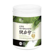 순백령 제주 샘물 무농약 어린 새싹보리 분말 100%, 1세트(240g)