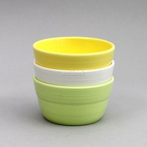 멜라민식기모음 17종택1 10개묶음 죽공기 탕기 밥그릇, 15006-KW-004 연그린