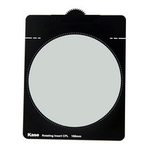 Kase 100mm 회전 MC CPL 슬롯 필터 Schott B270 광학 유리 원형 편광 멀티 코팅 100 x 2mm 홀더용 USA 미국