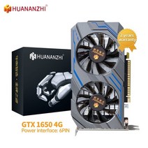 huannzhi gtx 1660s 650 760 960 970 1060 2g 4g 6g rtx 2060 super 6g 8g 그래픽 카드 rx 550 560 4g vga hdmi-, GTX 1650 4g