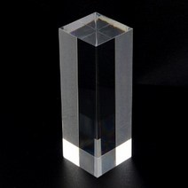 디자이너 제품전시 크리스탈 큐브기둥 플레이트 15CM 상품매대 제품브랜딩 상품노출 청년창업 반지