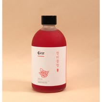 여수 몸사랑농원 무농약 원료 장미꽃청 ( 350ml ), 1개