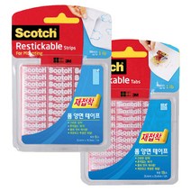 3M 스카치 재접착 폼 양면 테이프 R100 시리즈, R101