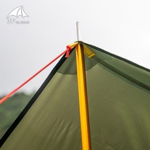 차 어닝 차량 타프 그늘막 사이드월 3F UL 기어 실버 코팅 안티 UV 초경량 썬 쉼터 비치 텐트 퍼걸라 천막, 02 3X3m Khki no po