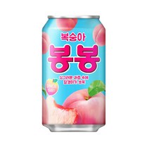 복숭아봉봉 340ml x 24캔, 24개