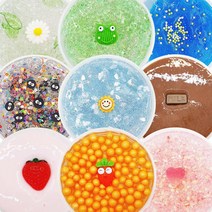 [ARTNISM]수제 슬라임 낱개 61종 랜덤박스 선물 세트, 09-2.딸기초코쿠키 슬라임, 125ml