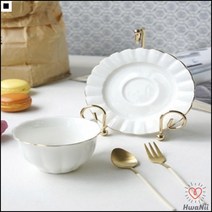 감성소품 편집샵꾸미기 라운드쉐입 메탈소재 고급커피잔거치대 골드커피잔거치대