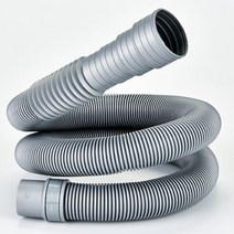 교체 연장 세탁기 배관 배수호스 1.5M 물호스 연결, 2-배수호스-그레이, 2-배수호스-그레이