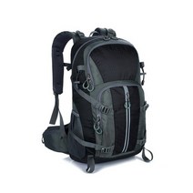 eyimtech 등산 백팩 캠핑배낭 40L 대용량, 블랙