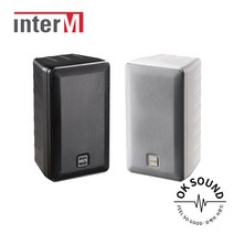 FS-52N 인터엠 패션스피커 50W 실내용 벽부형스피커 매장 학원 병원 보건소 카페 미용실, 화이트