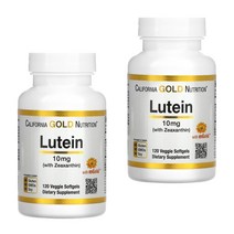 캘리포니아 골드 뉴트리션 CGN 루테인 제아잔틴 10mg 120정 X 2통