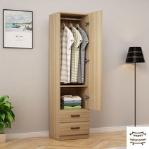 키큰옷장 틈새옷장 키큰장 코너장 작은방옷장 롱 붙박이거울 일룸옷장 싱글장롱, 단문, 복장을 갖추다, 더블뽑기40*40*180 색상댓글