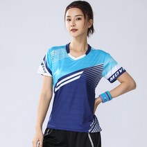 테니스 티셔츠 여성용 팀 스포츠 티셔츠 배드민턴 트레이닝 반팔 빠른 건조 레터 프린트 트레이닝 배구 셔츠 커스텀