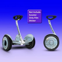 세그웨이나인봇 jaycreer segway ninebot ss-max 용 자체 균형 전기 스쿠터 데칼 스티커 호환, 색상 02