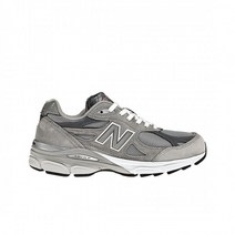 여성용 뉴발란스 정품 990v3 메이드 인 USA 그레이 - 2A 내로우 여성용 New Balance 990v3 Made in USA Grey - 2A Narrow
