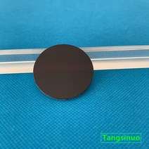 도구 다양한 크기 670nm IR 롱 패스 필터 진한 빨간색 광학 유리 HB670 RG665, [01] 25x3.0mm