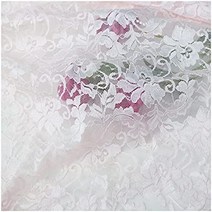 동백꽃 원단 면 천 린넨 꽁 무늬 파우치 천 마스크 만들기 수제 키트 수제 봉제 의상 재료 옷 드레스 등에 적합 너비 4.9 1.5 미터로 색상: 붉은 동백, 창백한 핑크 모란 꽃