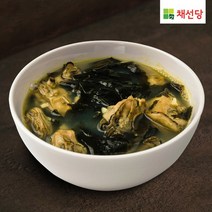 [채선당]국내산 아귀 뼈 육수로 만든 통영굴 미역국 400g x 4팩, 없음
