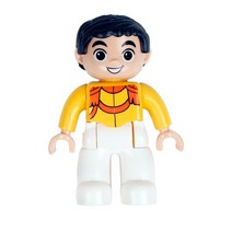 레고호환 큰빌딩 블록 DIY 부품 액션 피규어 액세서리 모델 프린스 공주 닥터 작업자 완구 어린이, 02 Prince