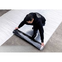 옥상방수시트 접착식 지붕 방수재 방수포 주택 빌라, 블루 필름(1mx10m)내화처리