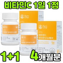 식물성 인디안 구스베리 수용성 아스코르빈산 ASCORBICACID 아스코르브산 바타민c 비타민 비타민씨 VITAMIN C 비타민시 비타민티 무첨가 무부형제 면역 항산화 고용량 추천, 2박스(4개월분)