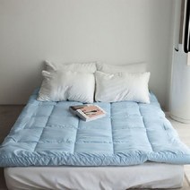 J리빙 포시즌 매트리스 토퍼 SS 블루 humak*3170EA