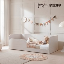 [2만원 즉시할인]장인가구 뉴피터 저상형 데이베드 침대 일반형 S +파워본넬, 애쉬화이트