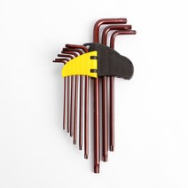 MDO8672 고급형 9종 별렌치 홀 22.5cm 렌찌 가정용 별홀렌치 가정용/렌찌/렌쯔/육각렌치세트