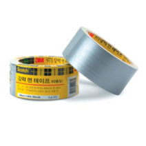 오너클랜 3M 강력면테이프 (971_은색_46mmx10m) 1개 청테이프 박스테이프 포장테이프