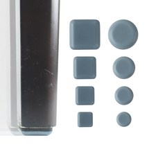 유니즘 소음방지 이지 슬라이딩 테프론 패드 16p, 원형 16p, 40mm