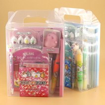 문구세트 초2여아선물 학용품랜덤박스 초등1학년생일 웰컴키트제작 예비초등 조카입학선물 몰랑이, 여아용