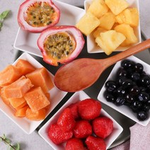 바른씨 냉동과일 패션후르츠 딸기 망고 블루베리 망고스틴 1kg, 14_패션후르츠 퓨레 1kg(씨있음)