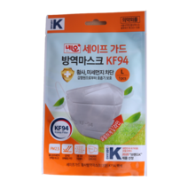 네오 세이프가드 방역마스크 (L) 1매입 KF94, 5개