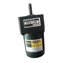 2RK6GN-C 단상 220V 6W 가역 모터 베벨 기어 샤프트 포스 3 ~ 500rpm 출력 속도 60mm 프레임 크기, 06 2GN-12.5K