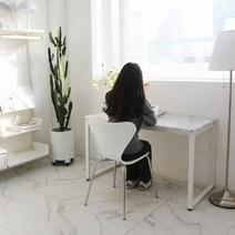 엘리브 가네스 1200 마블 책상 테이블 sd035, 비앙코마블/화이트