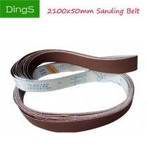 연마 샌딩 벨트 2100x50mm 샌더 연삭 도구 120 600 그릿 에머리 천 롤 사포 목공용 1 개, 4.320 - 2100 x 50mm