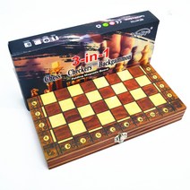 체스 마그네틱 주사위 놀이 체커 접이식 보드 로드 국제 초안 인, 4.XL 39 x 39cm