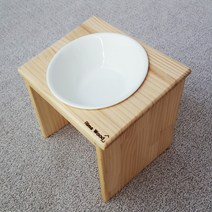 림스우드 대형견밥그릇 대형견도자기밥그릇 대형견밥그릇1구 대형견밥그릇2구 대형견도자기식기 대형견도자기그릇 대형견세라믹그릇 대형견식탁 대형견높이선택, 앞높이 20cm, 1구