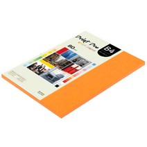 종이문화 프린트 프로 칼라복사지 No.27 오렌지 80g, B4, 85개